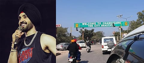 Diljit Dosanjh, Diljit ChandigarhTraffic, Diljit ChandigarhTrafficAdvisory, ChandigarhTrafficAdvisory DiljitConcert