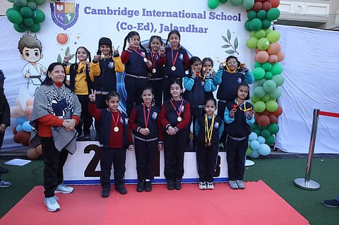Cambridge co-ed celebrates annual sports day, inaugurates little gym