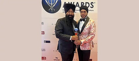 Jalandhar journalist Paramjit Singh Rangpuri gets International award in Dubai, Awarded with “The Sikh Award” in sports category