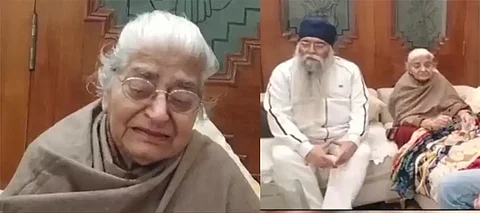 Mourn at the house of former Prime Minister Dr. Manmohan Singh's sister in Kapurthala