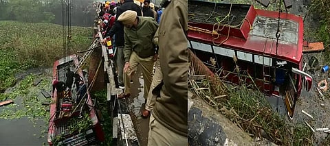 Bathinda BusAccident, BathindaAccident JiwanWalaVillage, JiwanSinghWalaVillage BusAccident