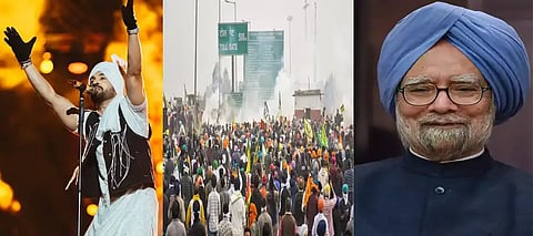 Punjab 2024: Farmers' agitation, Diljit’s concert & terrorist attacks among 18major incidents of the year