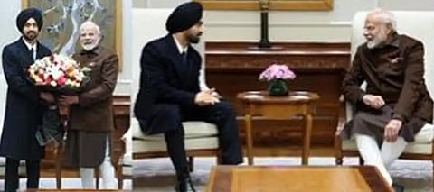 Diljit Dosanjh shares his perspective on 'Mera Bharat Mahaan' with PM Modi