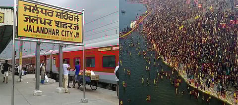 PunjabTrains MahaKumbh, PunjabSpecialTrains MahaKumbh2025, Train From Jalandhar to Mahakumbh, Ludhiana Train Mahakumbh2025, PunjabPrayagraj Mahakumbh SpecialTrains