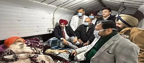 Jagjit Dallewal, Jagjit Dallewal Health Update, Jagjit Dallewal Water Digestion, Jagjit Dallewal Hunger Strike, Jagjit Dallewal Akhilesh Yadav, Jagjit Dallewal Fast