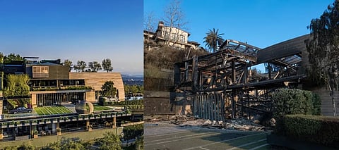 The $125 million mansion of Luminar's CEO, got devastated in LA wildfires.