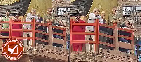 Bill Gates, Bill Gates Varanasi, Bill Gates Mahakumbh 2025, Bill Gates Kashi Vishwanath Temple, Bill Gates Mahakumbh Viral Video