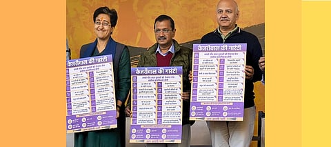 Kejriwal's guarantee: AAP unveils 15 new promises for Delhi voters