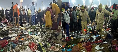 Mahakumbh Stampede, Mahakumbh Stampede death toll, Mahakumbh Stampede Total Deaths, Mahakumbh Stampede Total Injured, Mahakumbh Stampede Sangam, Mahakumbh Stampede Sangam Nose