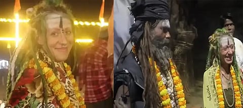 Mahakumbh 2025, Russian influencer, Russian Influencer Natasha, Russian Woman marries Aghori Baba, Russian Woma Aghori Baba Love Story, Russian Influencer Aghori Baba Love Story