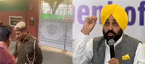 Kapurthala House Raid, Punjab CM Reaction EC Raid, EC Raid Kapurthala House Bhagwant Man, Bhagwant Mann Reaction EC Raid