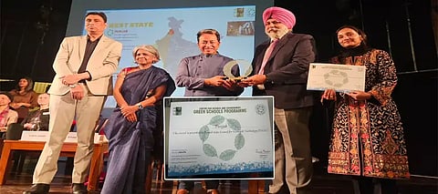 Punjab wins ‘Best State’ and ‘Best District’ awards in Green Schools Programme, presented by Sonam Wangchuk