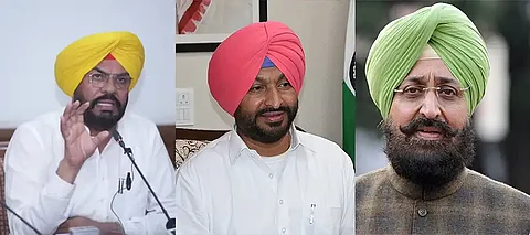 Kuldeep Singh Dhaliwal, Ravneet Bittu, Pratap Bajwa, Arvind Kejriwal Emergency Meeting, Arvind Kejriwal Meeting Punjab MLAs, Kuldeep Singh Dhaliwal on Pratap Bajwa 30 MLA claims, Kuldeep Singh Dhaliwal on Ravneet Bittu Punjab CM change