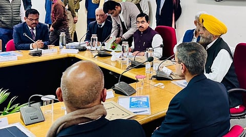 PUNJAB acts as bridge in meeting between Union Govt & farmers, Pralhad Joshi assures dialogue continues; next meeting on Feb 22