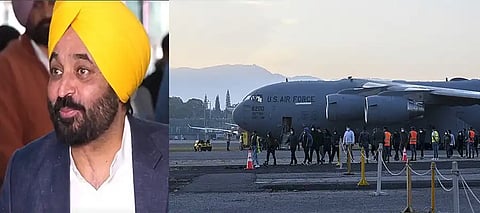 Bhagwant Mann, Bhagwant Mann Amritsar Vatican, Bhagwant Mann US Deportees, Bhagwant Mann Amritsar is near logic, Punjab CM US Direct Flight Amritsar