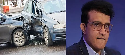 Sourav Ganguly, Sourav Ganguly Health Update, Sourav Ganguly Car Accident, Sourav Ganguly Road Accident, What happened to Sourav Ganguly, Sourav Ganguly Durgapur Expressway, Sourav Ganguly Burdwan