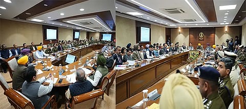 Bhagwant Mann, Bhagwant Mann War on Drugs, Punjab CM Meeting, High Level Meeting Punjab CM War On Drugs, War On Drugs CM Meeting DC SSP, Bhagwant Mann High Level Meeting DC SSP War on Drugs