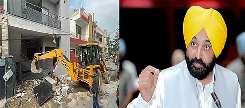 War On Drugs: Punjab Govt intensifies action, starts bulldozer actions against drug peddlers