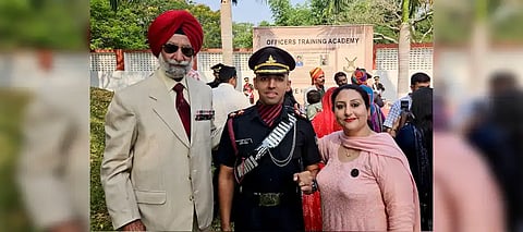 Gurdaspur's madhav commissioned into artillery regiment of indian army as lieutenant
