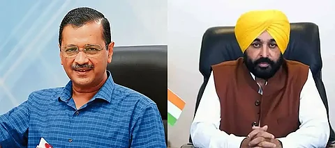 Arvind Kejriwal, Arvind Kejriwal in Punjab, Arvind Kejriwal In Amritsar, Why Arvind Kejriwal in Amritsar, Bhagwant Mann Amritsar,, Kejriwal Bhagwant Mann Golden Temple Visit