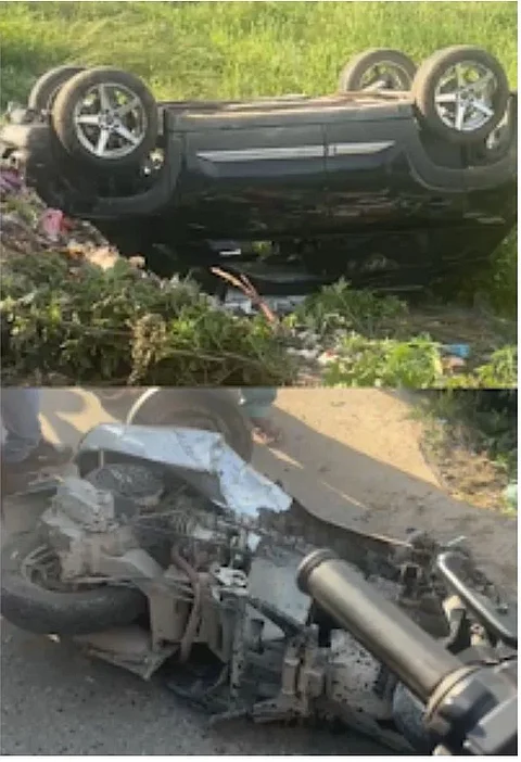 Drunk Sub-Inspector kills one, critically injures due to reckless driving