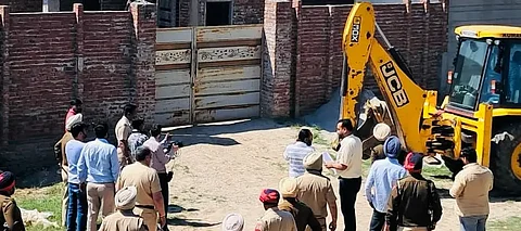 Punjab’s war against drugs: House of drug peddler demolished in Ferozepur