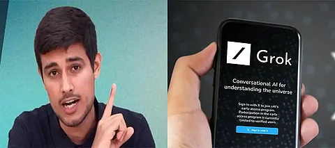 Grok AI, Grok AI top Indian influencers, Grok AI Indian Influencers Fake News, Grok AI Twitter Page India fake News, Grok AI Dhruv Rathee Fake News, Grok AI Dhruv Rathee Desh Bhakt, Grok AI Dhruv Rathee True Patriot