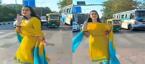 Chandigarh Woman Reel, Chandigarh Constable Wife Reel, Chandigarh Cop Wife Viral Reel, Chandigarh Cop Suspended Viral reel, Chandigarh Ajay Kundu Wife, Chandigarh Constable Ajay Kundu Wife Reel
