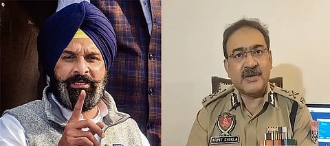 Bikram Majithia, Bikram Majithia security, Bikram Majithia Security Punjab Police, Special DGP Arpit Shukla Reaction Bikram Majithia Security