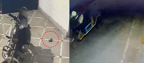 Manoranjan Kalia, Manoranjan Kalia CCTV, Manoranjan Kalia New CCTV, Manoranjan Kalia Punjab Police, Manoranjan Kalia Grenade Attack, Manoranjan Kalia Jalandhar Grenade Attack, Manoranjan Kalia Grenade Attack Video