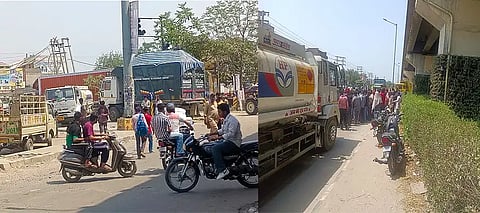 Traffic disrupted in Jalandhar after Indian Oil Tanker Union block highway at Lamba Pind Chowk; Know why