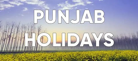 Punjab set for a long weekend — Know the dates and the reason behind it