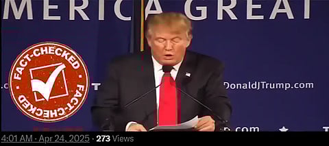 Fact Check: Did Trump ban Muslims in the US after the Pahalgam attack? Know the truth