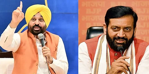 Bhagwant Singh Mann, Bhagwant Mann Haryana Punjab Water, Haryana Punjab Water Dispute, Bhagwant Mann Letter Haryana CM