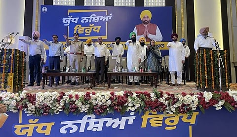 Mann govt fighting decisive war on drugs and centre imposing another war by looting Punjab waters: Cabinet minister Barinder Goyal