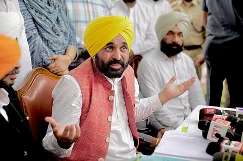 BBMB Chief Stealing Punjab’s Water, Says CM Mann; Hits Centre for ‘Aapda Mein Avsar’ Politics