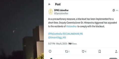 Jalandhar, Amritsar in blackout as Pakistan launches suicide drones on Punjab & other states