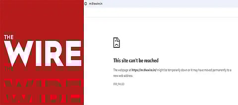 The Wire banne in India on Govt order amid India-Pak tensions, alleges News Portal