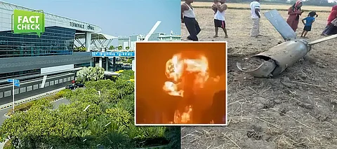 Fact Check: Did Pakistan's Fatah-2 missile hit and blast Delhi Airport? Know the truth