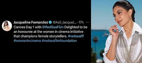 Cannes 2025; Jacqueline Fernandez honoured among ‘Women in Cinema’— Here’s how she reacted