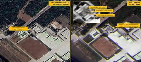 New satellite image shows structural damage to Command & Control building at Pak’s Murid airbase