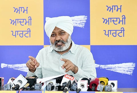 Mann Govt Cracks down on Corruption: SHO and 3 Policemen Arrested for ₹1 Lakh Bribe : Harpal Cheema