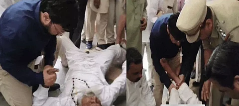 Punjab Ministe Dr. Ravjot Singh becomes a lifesaver; rescues an elderly man’s life by giving CPR