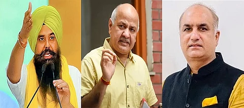 AAP Punjab Unit Overhaul, Manish Sisodia, Deepak Bali, Malwinder Singh Kang