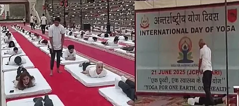 BSF Hosts Grand Yoga Day Celebration at Attari on India-Pakistan Border to Promote ‘One Earth, One Health’