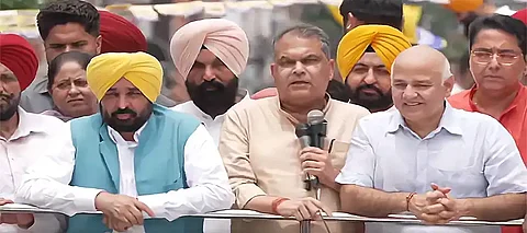 'Semi-final done, now it's time for final': Punjab CM Mann, Sisodia, and Sanjeev Arora celebrate Ludhiana West Poll victory