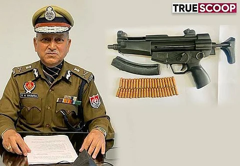 Two associates of Canada based gangster-turned-terrorist Arsh Dalla held with MP-5 Gun and 44 Live rounds