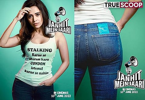 Nushrratt Bharuccha's 'Janhit mein Jaari' gets a release date; 'Stalking say daro, CONDOM say nahin'