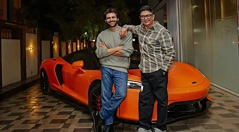Kartik Aaryan gets India's 1st McLaren GT as a gift from Bhool Bhulaiyaa's 2 producer, says 'Next would be private jet'