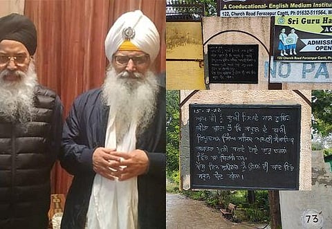 Ripudaman Singh's Ferozepur connection: Donated land to the Gurdwara and built a school
